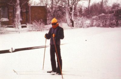 Bild von der Schneekatastrophe 1978/79 im Stapelholmer Weg 48